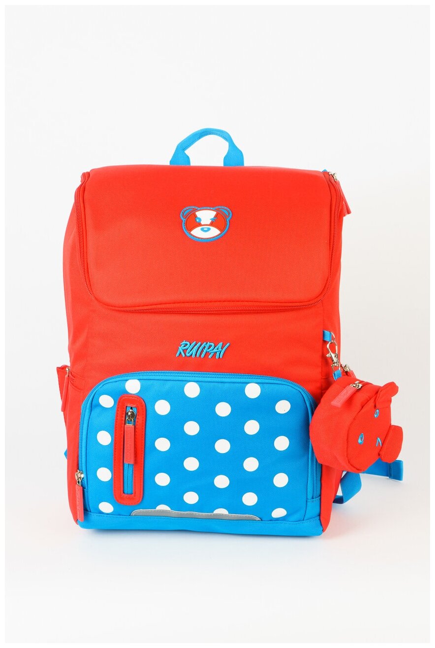 Рюкзак школьный RUIPAI S17096 крас. Красный
