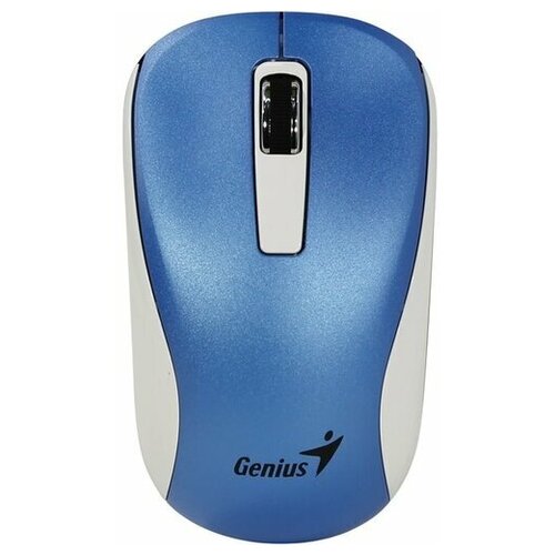 Мышь беспроводная Genius NX-7010 голубой белый USB 126100₽