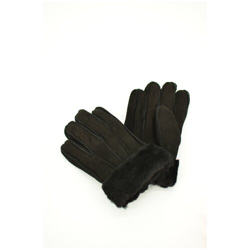 фото Перчатки мужские happy gloves кожаные цвет черный размер l