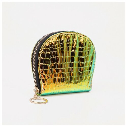 фото Кошелёк на молнии, цвет коричневый нет бренда