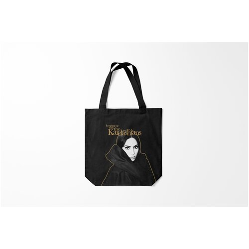 фото Сумка-шоппер / 40х40 см / знаменитости / дженнер и кардашьян ким burnettie