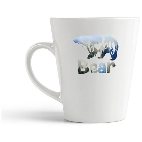 фото Кружка-латте coolpodarok "семья. baby bear. ребенок медведь"