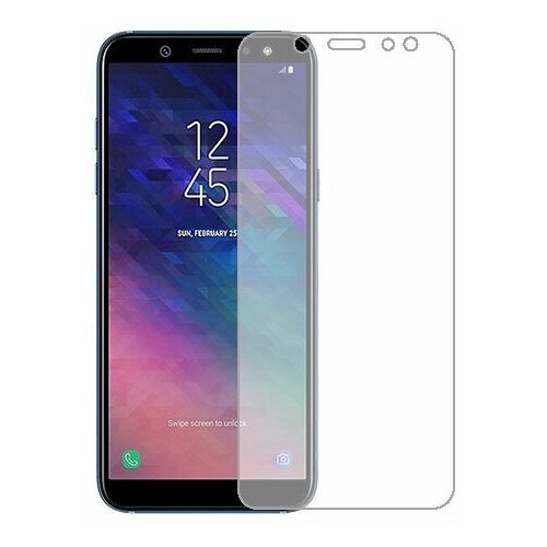 Samsung Galaxy A6 (2018) защитный экран Гидрогель Прозрачный (Силикон) 1 штука samsung galaxy tab a 8 0 2018 защитный экран гидрогель прозрачный силикон 1 штука