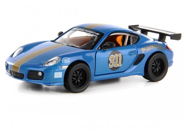 Машина металлическая Hoffmann 102788 Porsche Cayman 987 Race Version 1:32