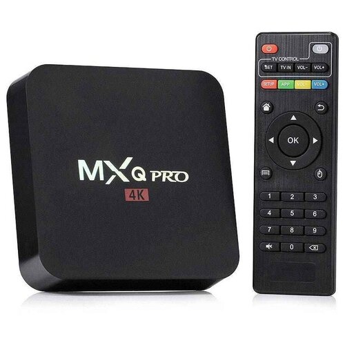 Смарт приставка MXQ Pro 4K 5G 8GB 128GB (Черная) цифровая смарт тв приставка mxq pro 4k 5g