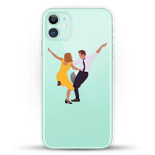 фото Силиконовый чехол миа и себастьян на apple iphone 11 andy & paul