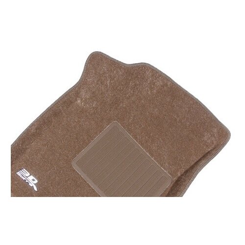 Коврики салона Sotra 3D Lux для Mercedes-Benz W204 (C-Class 2008-) бежевые. Артикул ST 74-00304