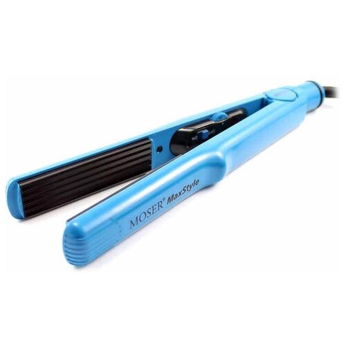 Щипцы MOSER 4415-0051, синий прибор для укладки волос moser crimper maxstyle черный 4415 0053