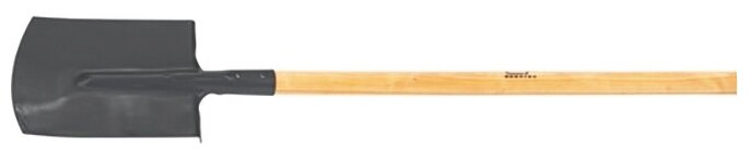 Лопата РемоКолор копальная прямоугольная, с деревянным черенком 69-0-207 - фотография № 2