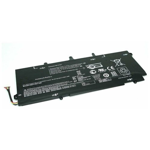 аккумулятор bt04xl для ноутбука hp elitebook folio 1040 g1 14 4v 52wh 3500mah черный Аккумуляторная батарея iQZiP для ноутбука HP Elitebook 1040 G1 (BL06XL) 11.1V 42Wh