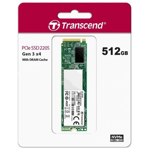 SSD диск Transcend 220S 512GB M.2 2280