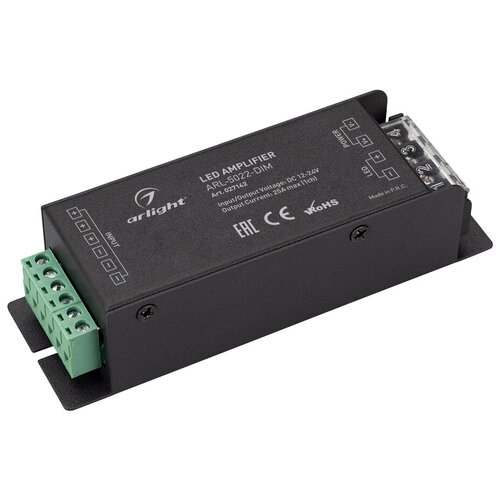 027142 Усилитель ARL-5022-DIM (12-24V, 1x25A, 300-600W) (Arlight, IP20 Металл)