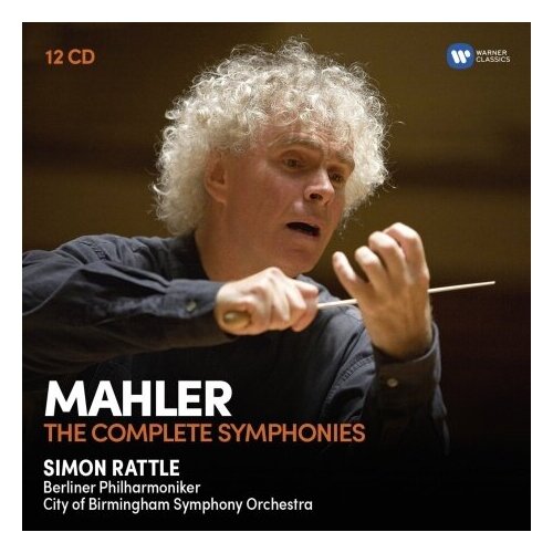 компакт диски warner classics sir simon rattle barber mahler the complete symphonies 12cd Компакт-диски, Warner Classics, SIR SIMON RATTLE - Barber: Mahler: The Complete Symphonies (12CD)