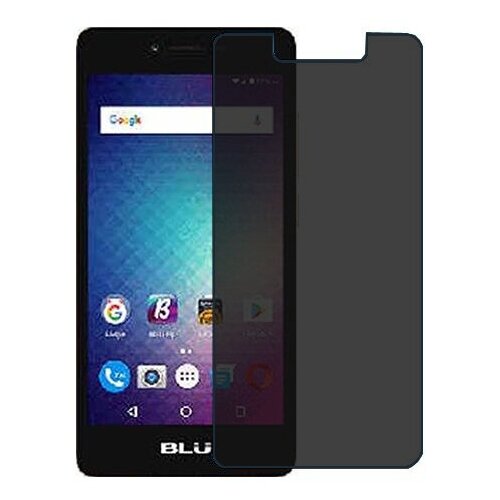 BLU Studio G HD LTE защитный экран пленка гидрогель конфиденциальность (силикон) Одна штука