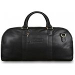 Дорожная сумка Ashwood Leather M-58 Black Черный - изображение