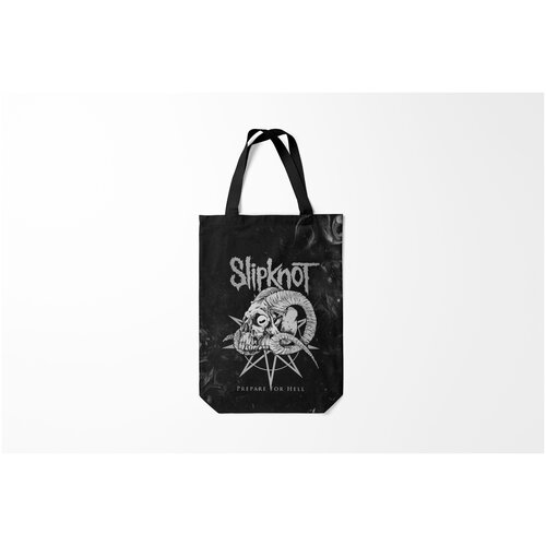 фото Сумка-шоппер / 31х42 см / рок / slipknot burnettie
