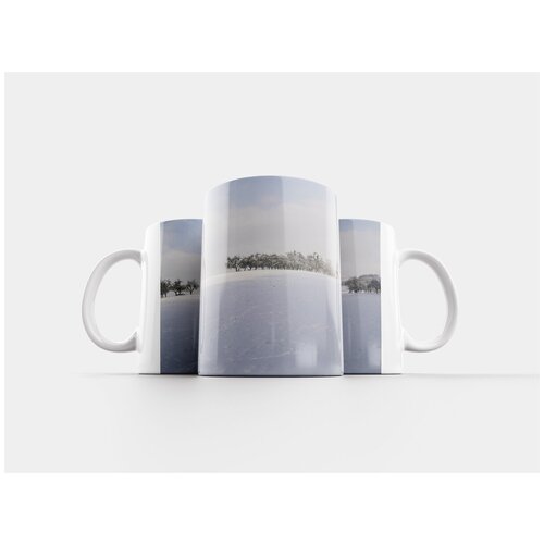 фото Кружка "холодный, зимний пейзаж, снег" 320 мл lotsprints