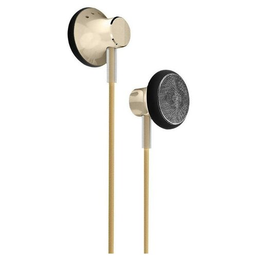 Наушники вкладыши AUX разъём с МК длина 12м JOYROOM stereo JR-EL117 Open type music Gold 28500₽