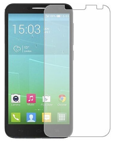 Alcatel Idol 2 защитный экран Гидрогель Прозрачный (Силикон) 1 штука