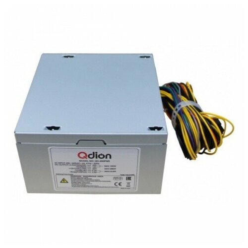 FSP 400W ATX Q-Dion QD-400-PNR 400W 120mm 3xSATA 1xPCI-E nonPFC 565200₽