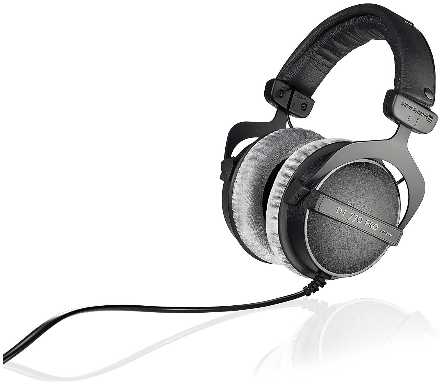 Наушники Beyerdynamic DT 770 Pro (250 Ohm), черный/серый - фотография № 4