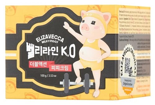 Крем для тела Elizavecca массажный подтягивающий Milky piggy BellyLine K. O Double action PP Cream