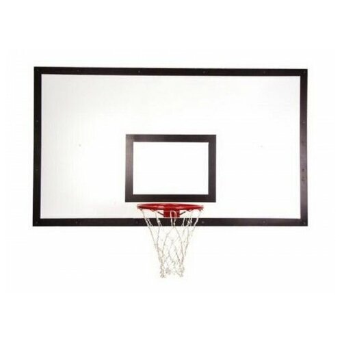 фото Щит баскетбольный тренировочный 900х1200 мм, фанера (15 мм) на металлокаркасе, zso
