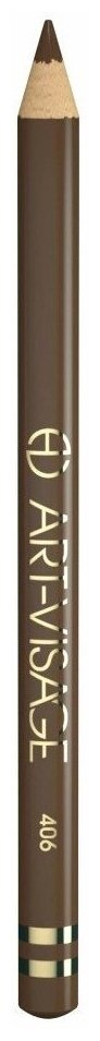 ART-VISAGE Карандаш для бровей Eyebrow pencil, оттенок 406 коричневый