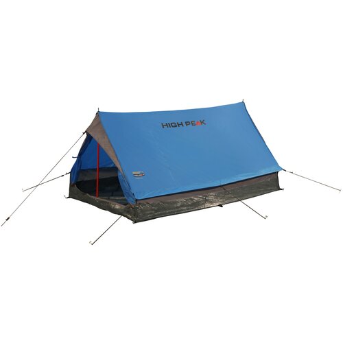 палатка двухскатная alpika taiga 3 Палатка High Peak Minipack синийсерый, 120х190 см, 10155