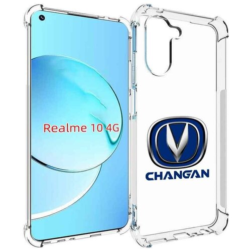 Чехол MyPads Changan-чанган мужской для Realme 10 задняя-панель-накладка-бампер
