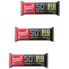 Протеиновый батончик с 50г белка / Power System Big Block Protein Bar (Ваниль) 3х100г / 50% белка с коллагеном для похудения и набора мышечной массы - изображение