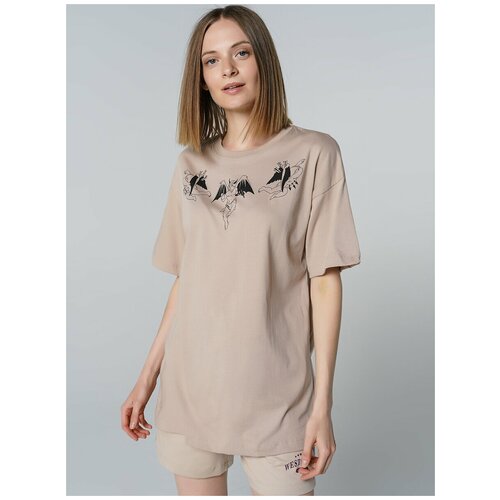 фото Футболка твое, размер m, бежевый