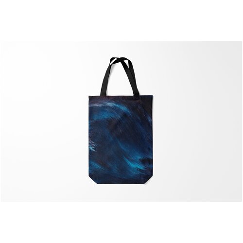 фото Сумка-шоппер / 31х42 см / тренды / абстракция волны burnettie