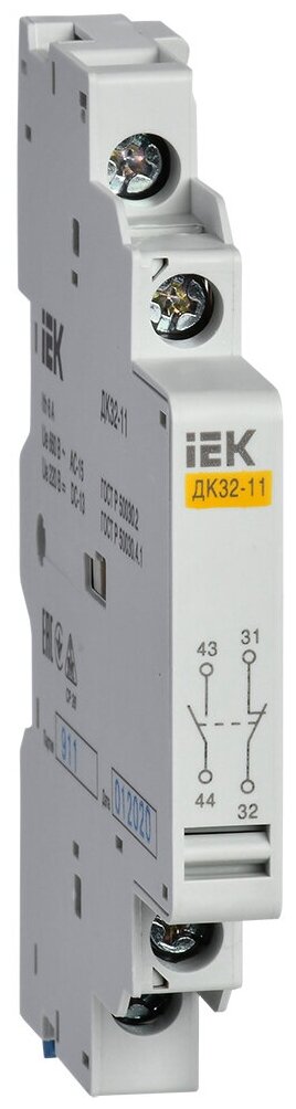 Блок вспомогательных контактов IEK DMS11D-AU11