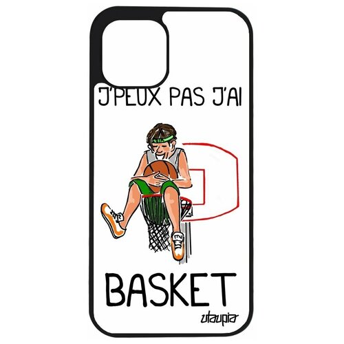 фото Чехол для смартфона apple iphone 12 pro, "не могу - у меня баскетбол!" мяч предлог utaupia