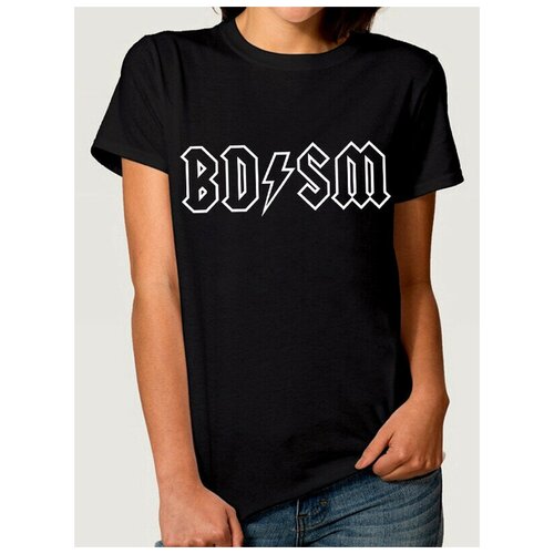 Футболка Design Heroes BDSM Женская Черная 3XL