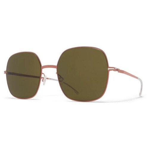 Солнцезащитные очки MYKITA, коричневый mykita mykita soy 243 dark grey solid shield 137 черный полиамид