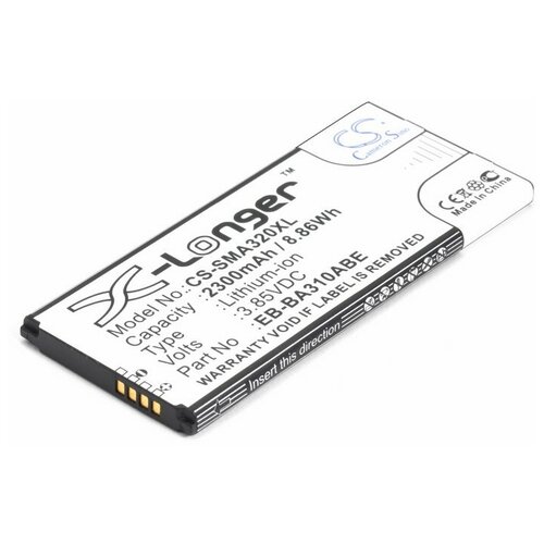 фото Аккумулятор для samsung galaxy a3 2016 (eb-ba310abe) 2300mah cameron sino