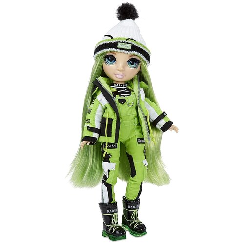 Игрушка Rainbow High Кукла Winter Break Fashion Doll- Jade Hunter (Green)