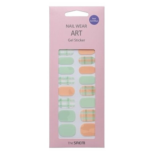Купить The Saem Nail Наклейки для ногтей Nail Wear Art Gel Sticker 09