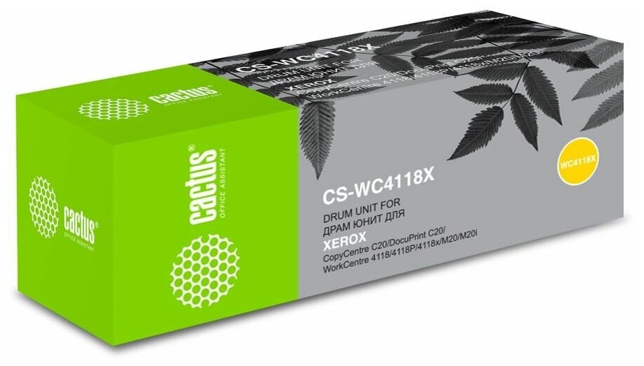 Картридж CACTUS CS-WC4118X, 113R00671, черный / CS-WC4118X
