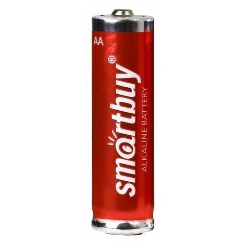 Батарейка SmartBuy AA (LR06) алкалиновая, OS24 батарейка алкалиновая smartbuy lr06 тип аа блистер 4шт