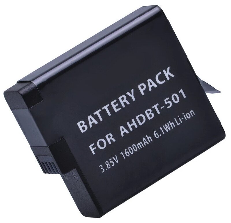 Аккумуляторная батарея АВС для экшн камеры GoPro Hero 5 6 7 8