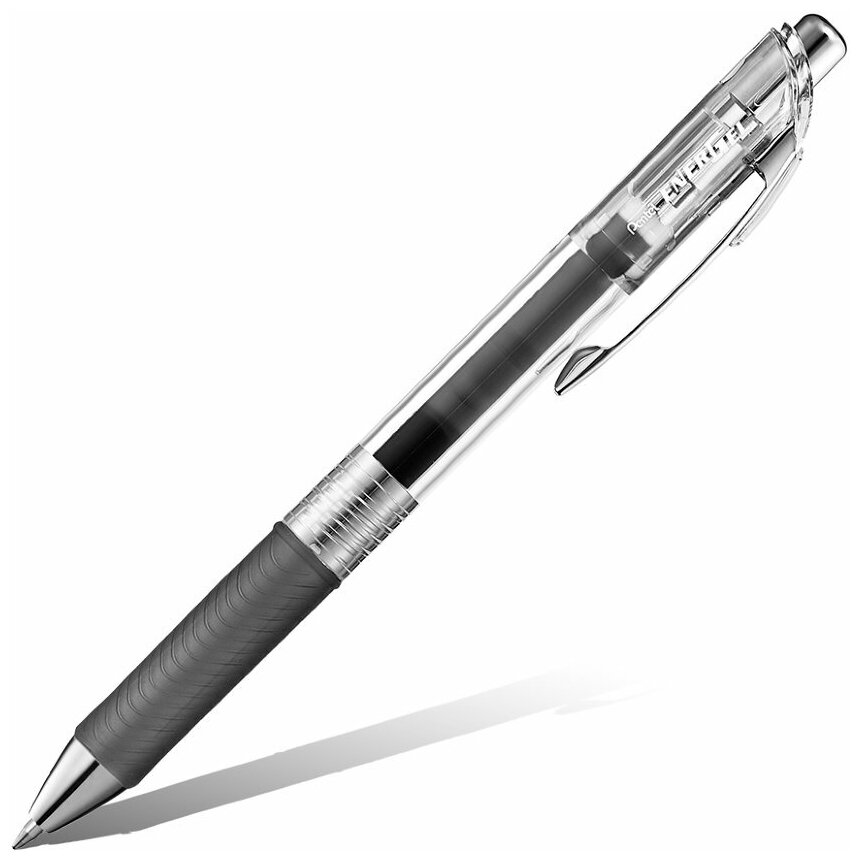 Pentel Гелевая ручка EnerGel Infree автоматическая 0.7 мм Черный