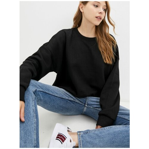 Толстовки и свитшоты Incity Черная толстовка