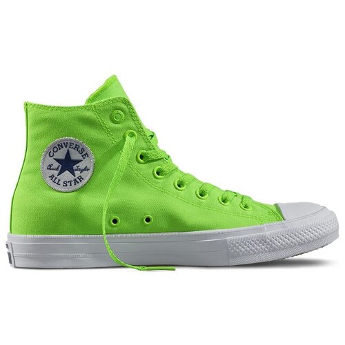 фото Кеды converse chuck taylor all star, летние, повседневные, высокие, размер 4us (36.5eu), зеленый