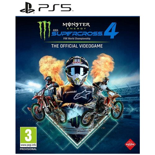 Monster Energy Supercross 4 The Official Videogame (PS5) английский язык monster energy supercross the official videogame