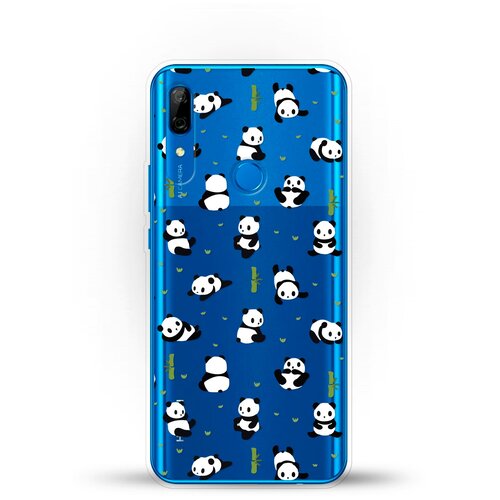 фото Силиконовый чехол панды на huawei p smart z andy & paul
