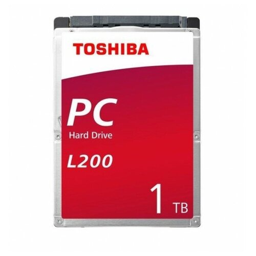 Жесткий диск Toshiba Original SATA-III 1Tb HDWL110UZSVA Notebook L200 Slim 5400rpm 128Mb 25 470000₽
