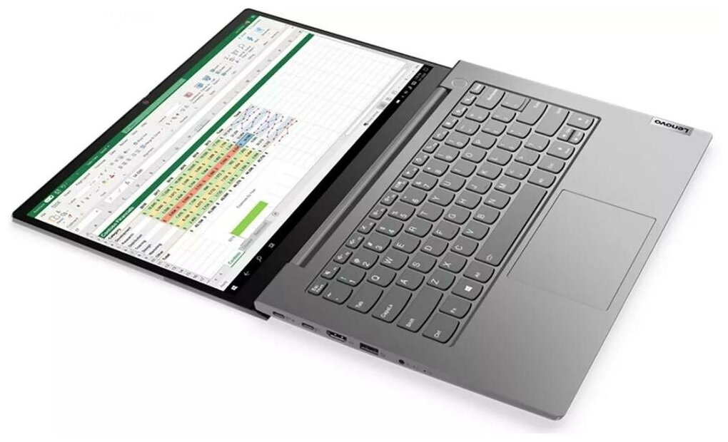 Ноутбук Lenovo ThinkBook 14 G2 ITL Core i3 1115G48Gb256Gb SSD14 FullHDWin10Pro Grey